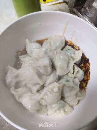 香辣汤水饺的做法步骤:3