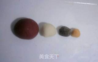 雪人棒棒糖馒头的做法步骤:7