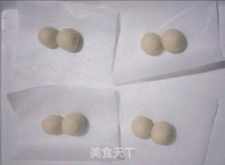 雪人棒棒糖馒头的做法步骤:9