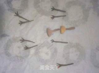 雪人棒棒糖馒头的做法步骤:16