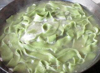 牛肉菠菜烩面的做法步骤:15