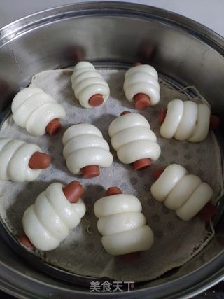 热狗卷的做法步骤:11