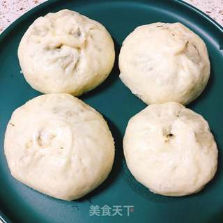 马菜鲜肉包的做法步骤:12