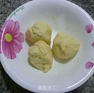 红豆馅玉米团的做法步骤:8