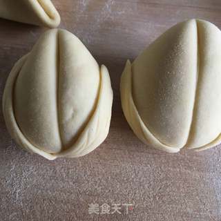 “面食”寿桃的做法步骤:19