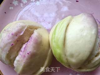 “面食”寿桃的做法步骤:26