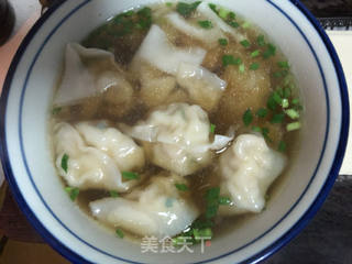 银鱼肉馄饨的做法步骤:10