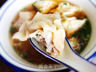 银鱼肉馄饨的做法步骤:11