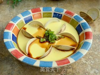 美贝蒸蛋的做法步骤:9