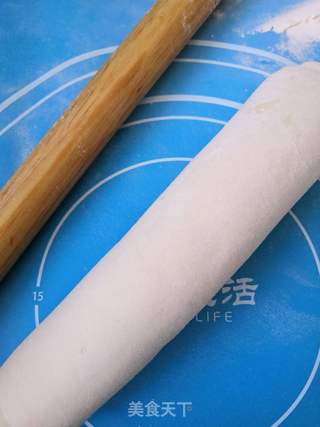 双色祥云馒头的做法步骤:9