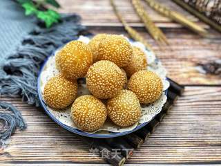 炸小麻团的做法步骤:12