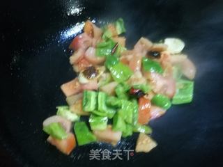 番茄炒刀削的做法步骤:3