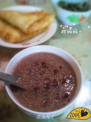 红豆小米粥的做法步骤:6