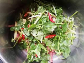 #团圆饭#香菜拌牛肉的做法步骤:4