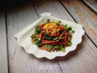 #团圆饭#香菜拌牛肉的做法步骤:8
