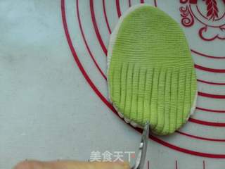 小清新贝壳馒头的做法步骤:17