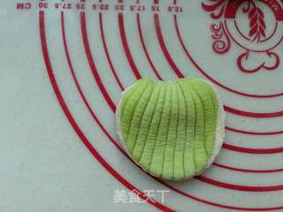 小清新贝壳馒头的做法步骤:19