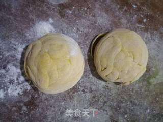 千层南瓜酥饼的做法步骤:7