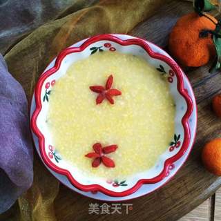小米玉米粥的做法步骤:9