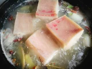 #团圆饭#梅菜扣肉的做法步骤:5