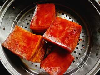 #团圆饭#梅菜扣肉的做法步骤:8