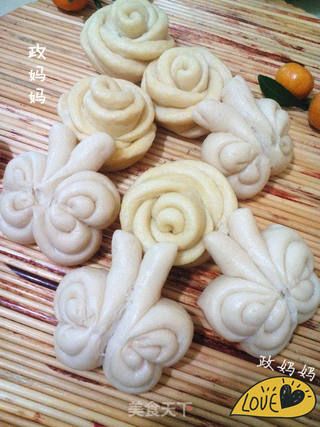 蝴蝶小馒头的做法步骤:9