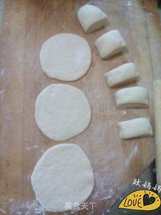 蚂蚱菜煎包的做法步骤:6
