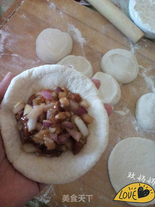酱肉包子的做法步骤:6
