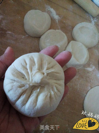 酱肉包子的做法步骤:7