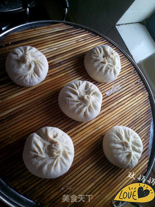 酱肉包子的做法步骤:8