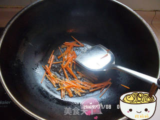 炒乌冬面的做法步骤:5