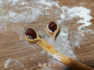 金银枣花馒头的做法步骤:9
