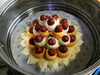 金银枣花馒头的做法步骤:14