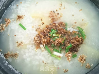 土豆咸味粥的做法步骤:6