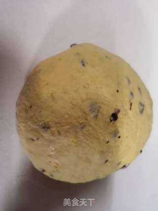 蔓越莓南瓜馒头的做法步骤:4