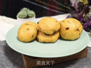蔓越莓南瓜馒头的做法步骤:9