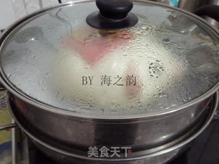 大吉大利母子猪馒头的做法步骤:12