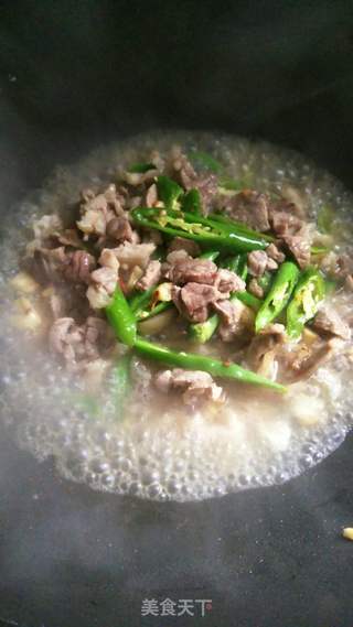 农家小炒肉盖码饭的做法步骤：5