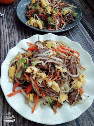 荞麦炒面的做法步骤:15