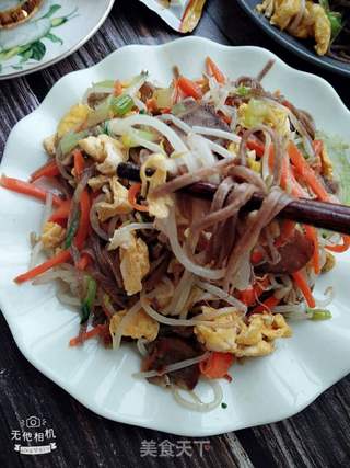 荞麦炒面的做法步骤:16