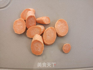 红薯燕麦粥的做法步骤:2