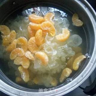 #年味# 银耳红桔羹的做法步骤:6