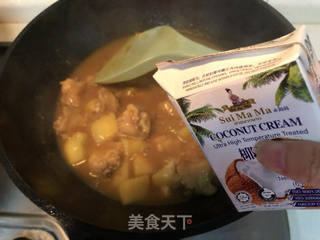 咖喱土豆炖鸡翅的做法步骤:8