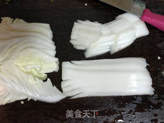 #白菜帮炖带鱼的做法图解3