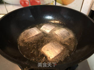 #白菜帮炖带鱼的做法图解5