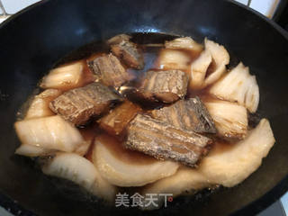 #白菜帮炖带鱼的做法图解9