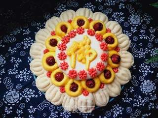 ##团圆饭#二十八蒸枣花之花开见佛的做法图解23