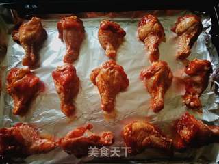 #团圆饭#香烤琵琶腿的做法步骤:6