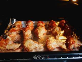 #团圆饭#香烤琵琶腿的做法步骤:7