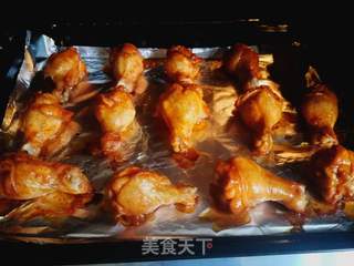 #团圆饭#香烤琵琶腿的做法步骤:9